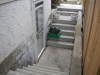 Inspecting a basement entrance
