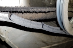 Damaged-belt-on-old-furnace