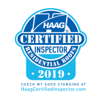 HAAG certified inspector residential roofs 2019 certificate