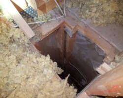 Openings from the attic space