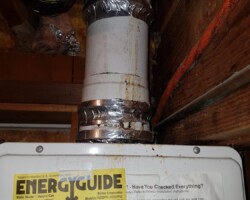 Leaking-connections-on-boiler-exhaust
