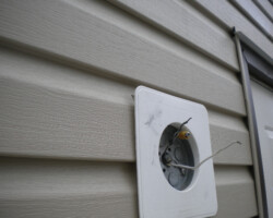 Exposed electrical wires were live