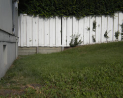 sloping